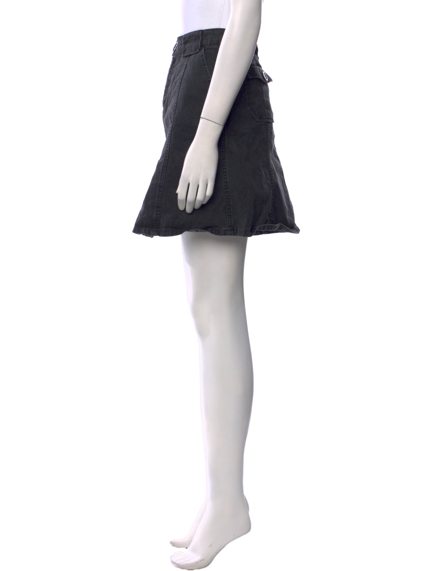 Marc Jacobs Embroidered Accent Mini Skirt